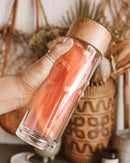 Double Walled Glass Flask 350ml