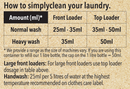 SimplyClean Lemon Myrtle Laundry Liquid (Front & Top) - 1 Litre $12.95