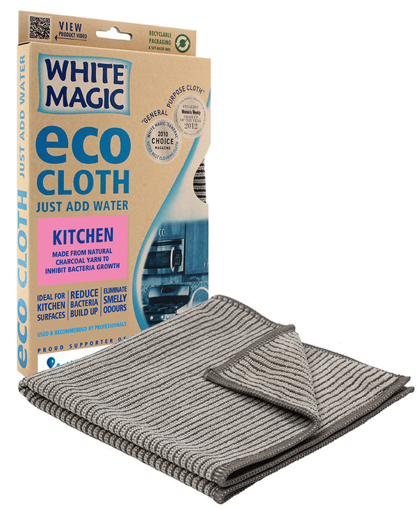 White Magic Eco Micro Fibre Cloth Kitchen 1Pk