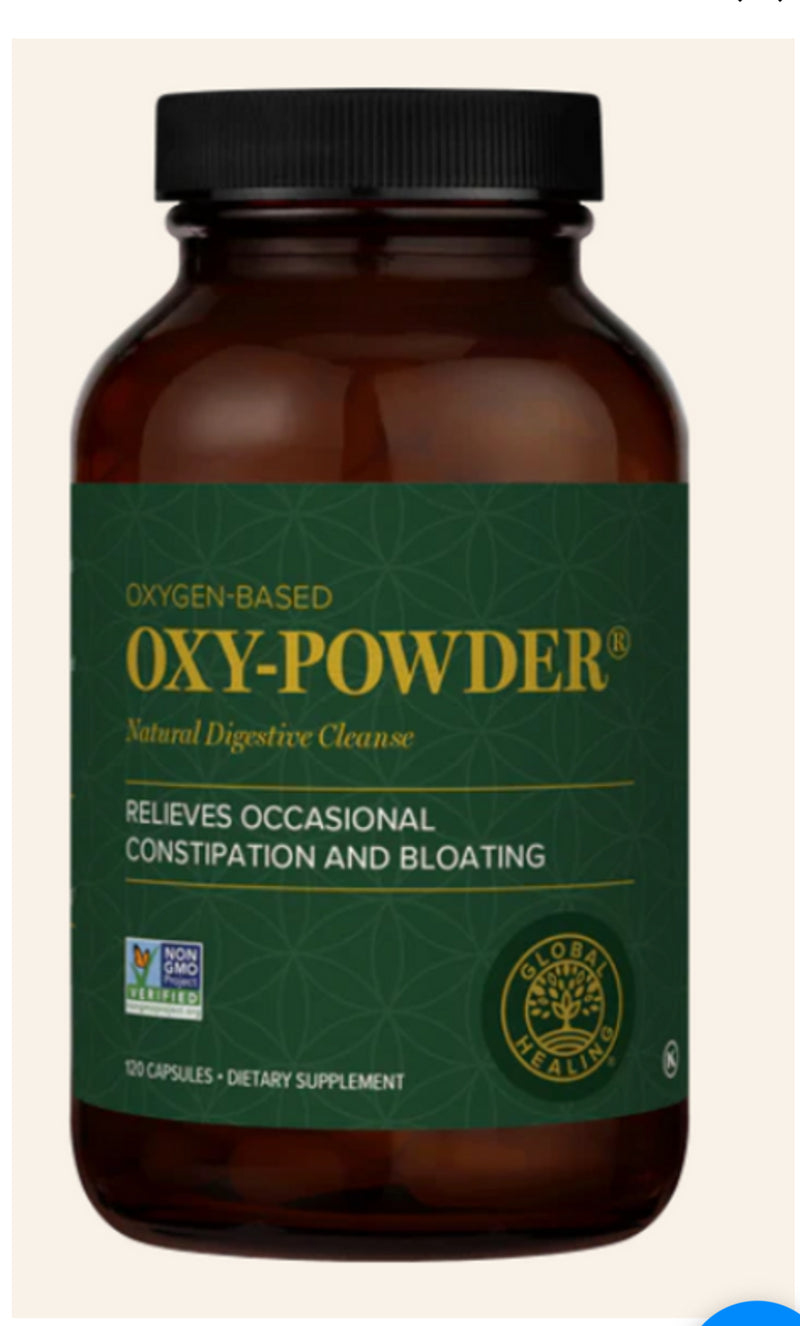Oxy-Powder Intestinal Cleanser: 120 Capsules