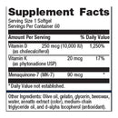 Vitamin D3 10,000 + K