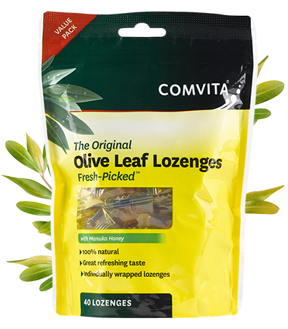 Comvita Lozenges - Olive Leaf Extract with Mānuka Honey