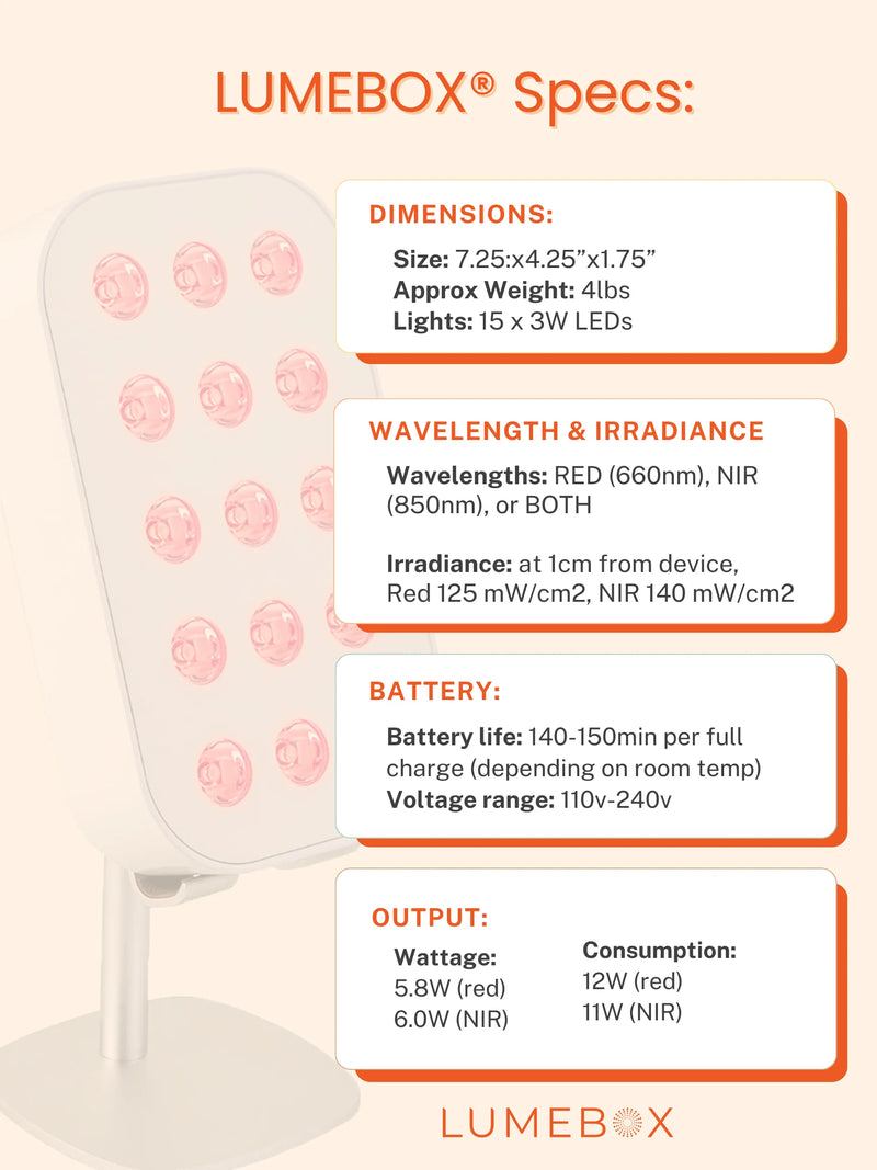 Red Light Therapy LUMEBOX 2.0