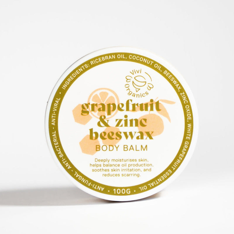 Vivi Organics Grapefruit & Zinc Oxide Moisturiser