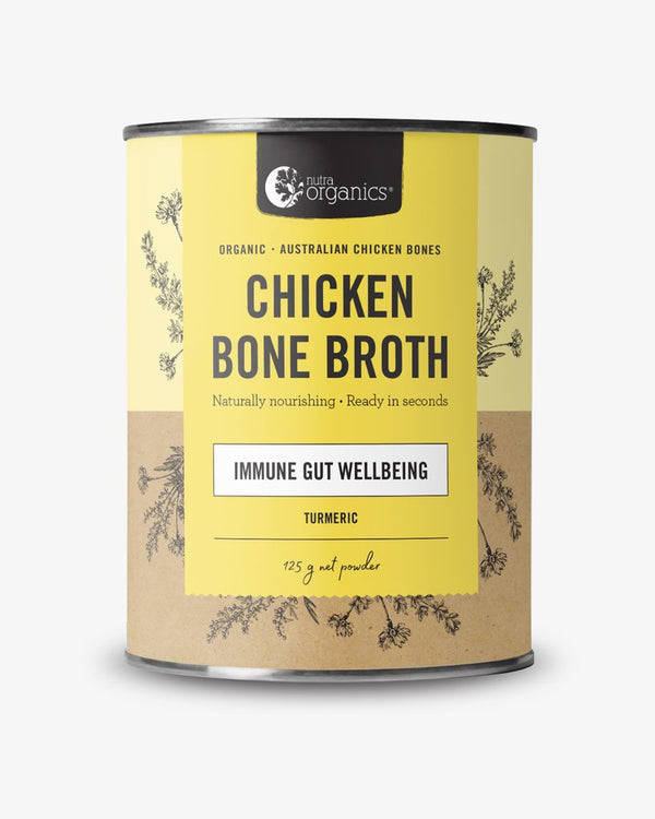 Nutra Organic Chicken Bone Broth Turmeric