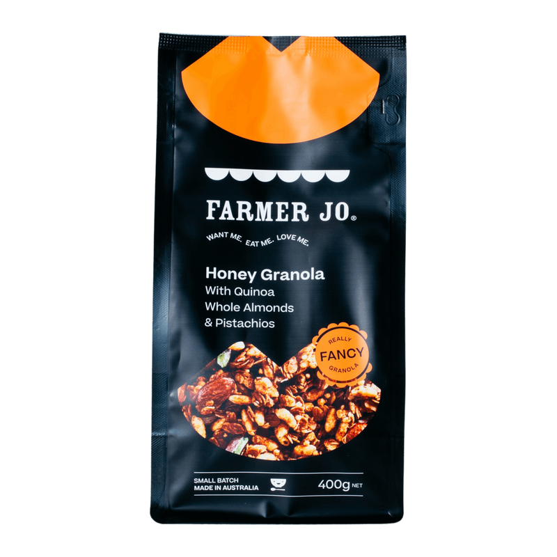 Honey Granola With Quinoa Whole Almonds & Pistachios 400g