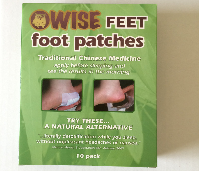WiseFeet Trial pack of 10 foot patches