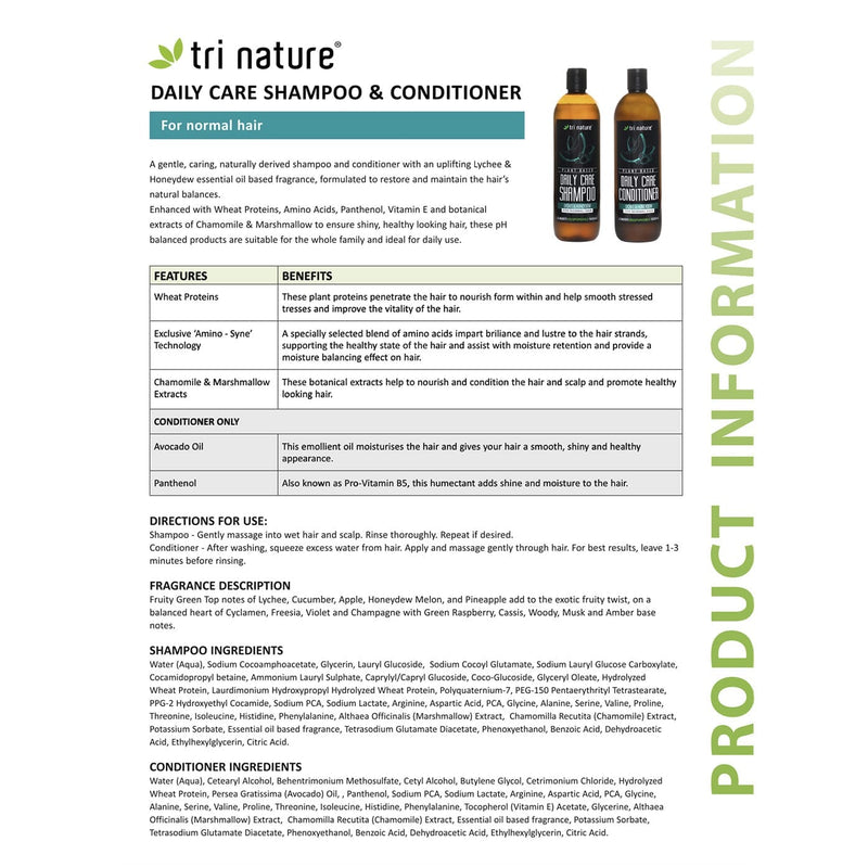 Tri Nature - Daily Care Conditioner 'Lychee & Honeydew'